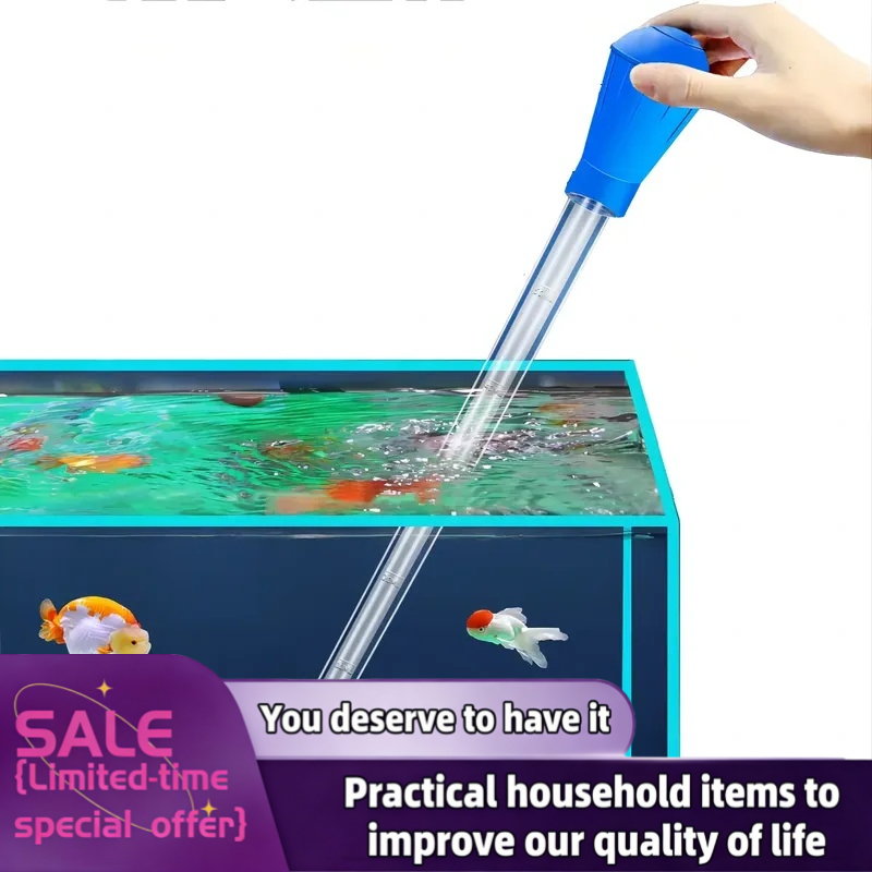 Marine Aquarium Vacuum - Fish Tanks Pooper Lengthen Pipettes Aquarium