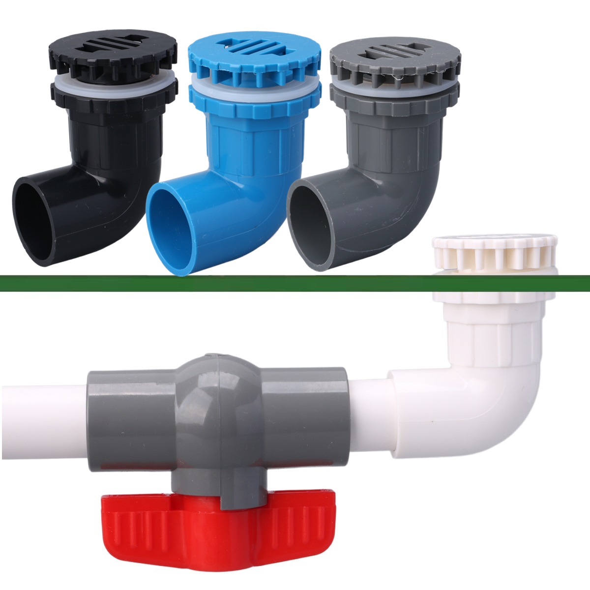 Marine Aquarium Overflow - 1pc 20/25/32/40/50mm PVC Pipe Joints Aquarium