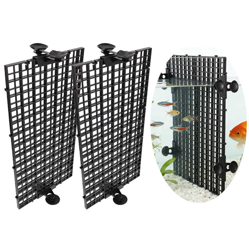 Marine Aquarium Overflow - Aquarium Divider Grid System Easy-Swap Mesh