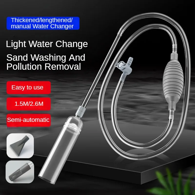 Marine Aquarium Vacuum - Aquarium Siphon Vacuum Cleaner Fish Tank