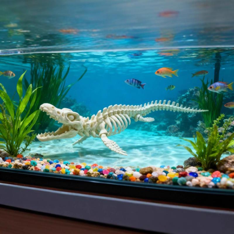 Marine Aquarium Home - New【Dinosaur Skeleton Model Fish Tank Landscaping