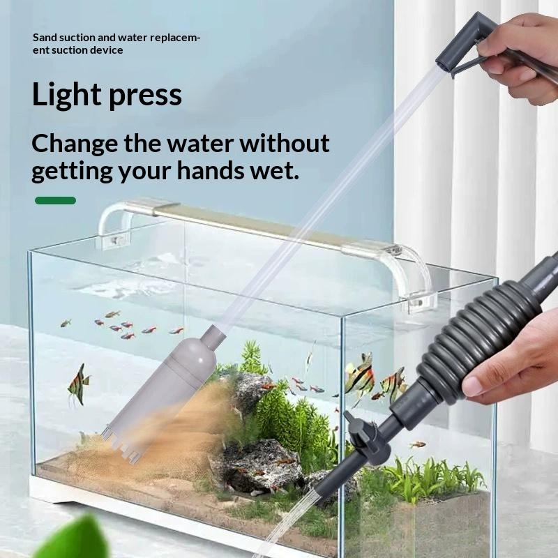 Marine Aquarium Vacuum - 5 in 1 Fish Tank Siphon