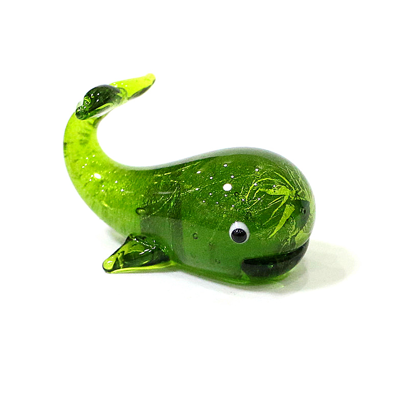 Murano Glass Whale Miniature F - Marine Aquarium Home 评论和价格