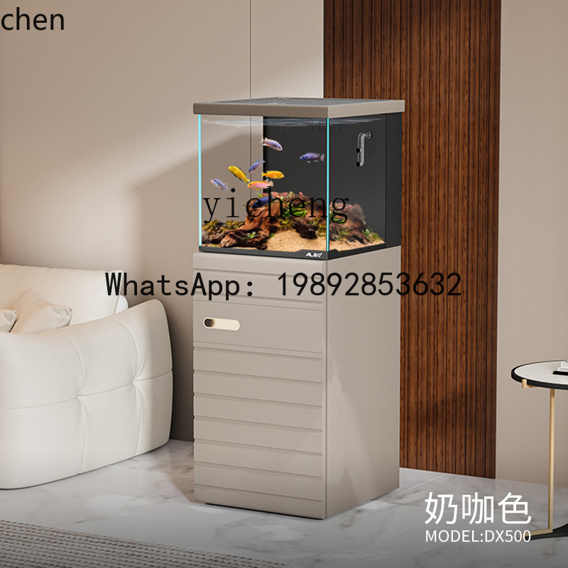 HT  Living Room Small Ultra-cl - Marine Aquarium Home 评论和价格