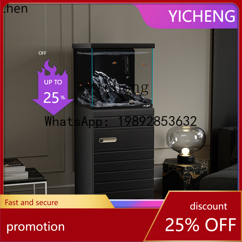 HT  Living Room Small Ultra-cl - Marine Aquarium Home 评论和价格