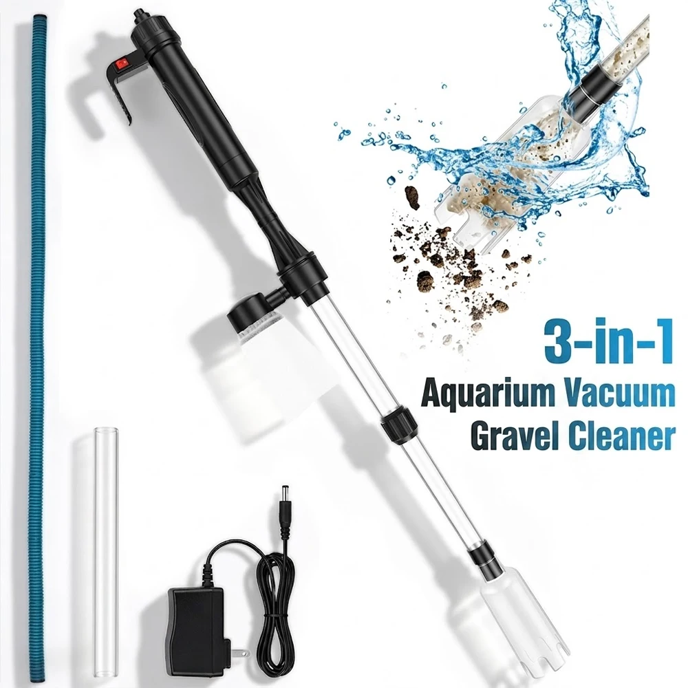 Aquarium Vacuum Gravel Cleaner - Marine Aquarium Vacuum 评论和价格