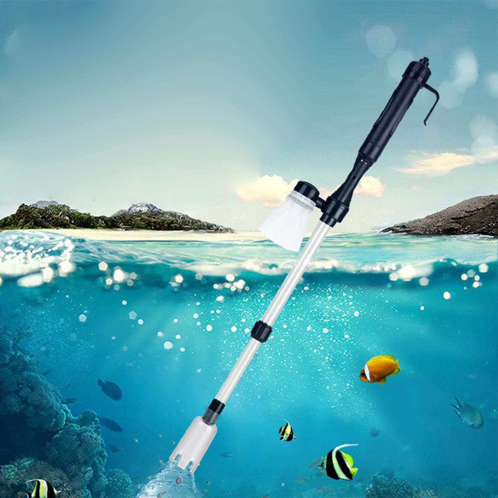 Aquarium Vacuum Gravel Cleaner - Marine Aquarium Vacuum 评论和价格