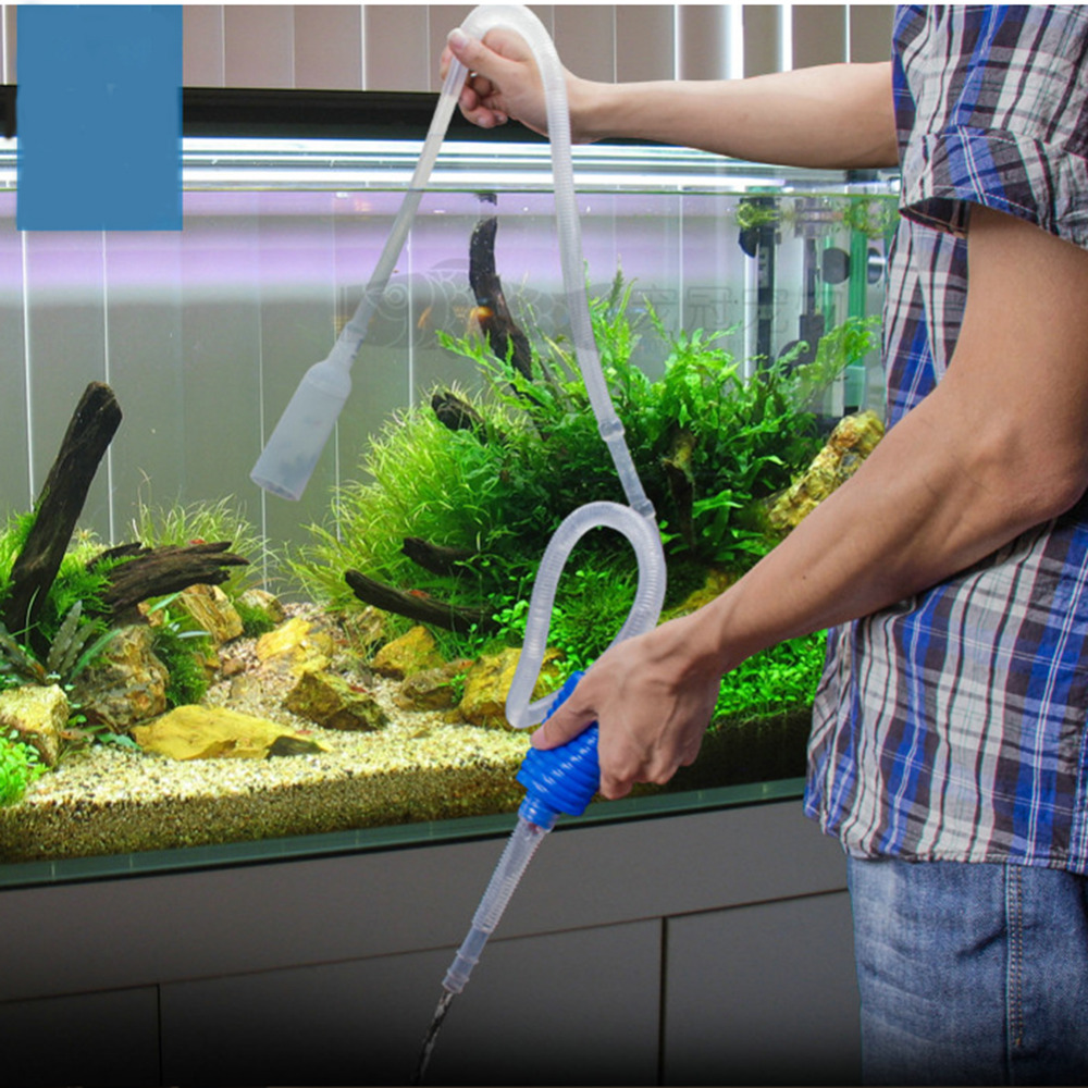 Aquarium Siphon Fish Tank Syph - Marine Aquarium Vacuum 评论和价格