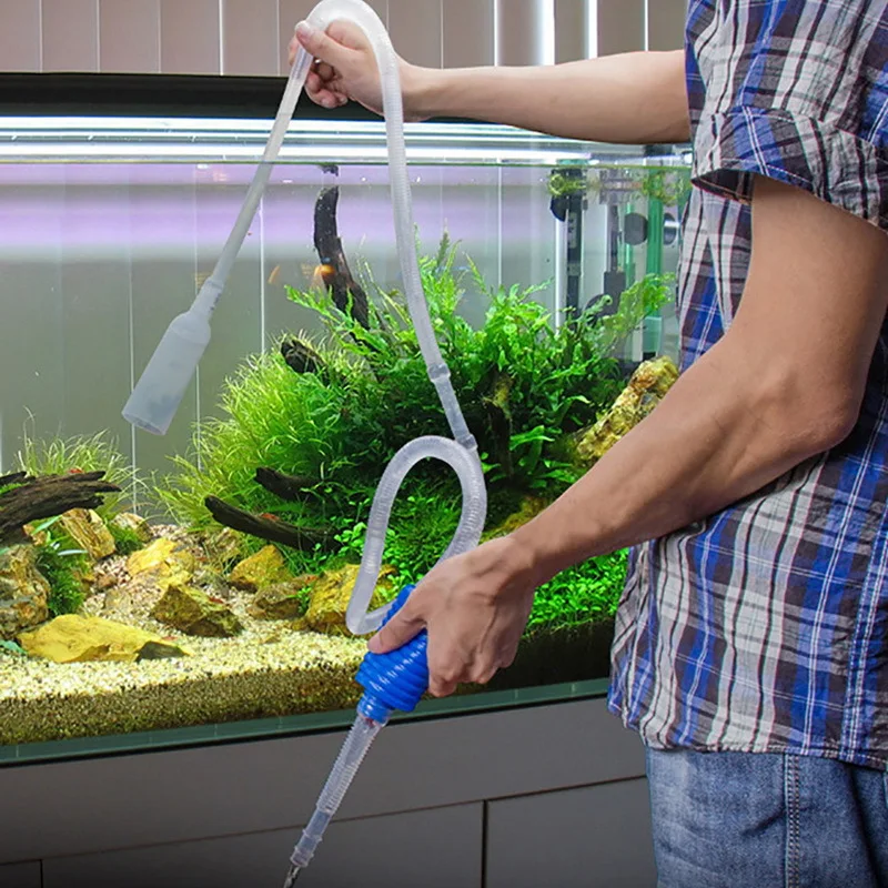 Aquarium Siphon Fish Tank Syph - Marine Aquarium Vacuum 评论和价格