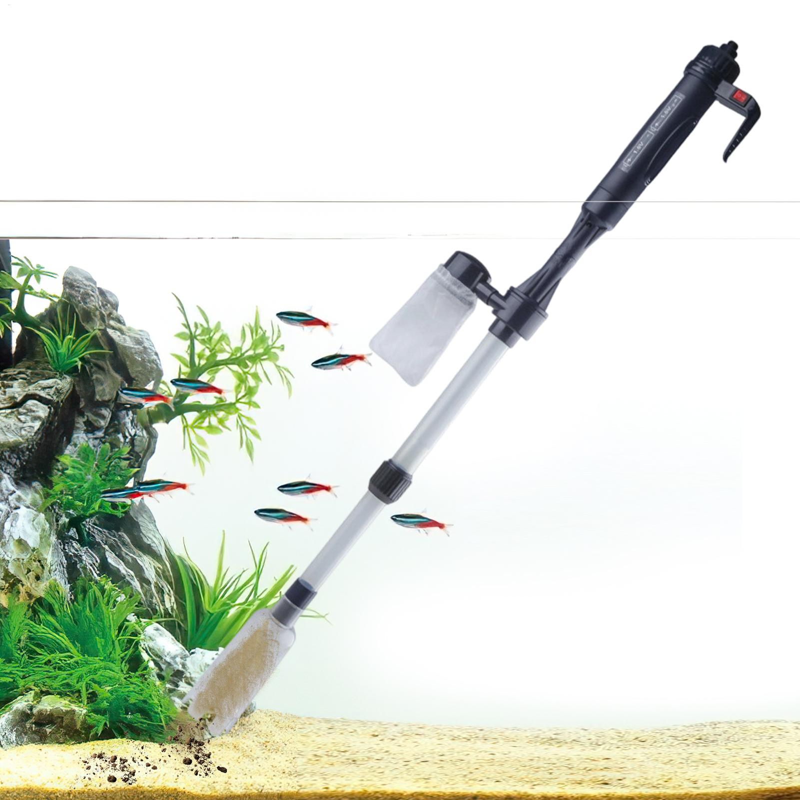 Aquarium Vacuum Adjustable Tel - Marine Aquarium Vacuum 评论和价格