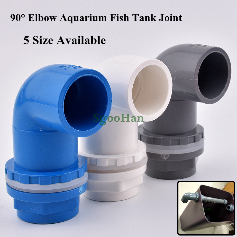 1PC 5 Size Available PVC Pipe  - Marine Aquarium Overflow 评论和价格