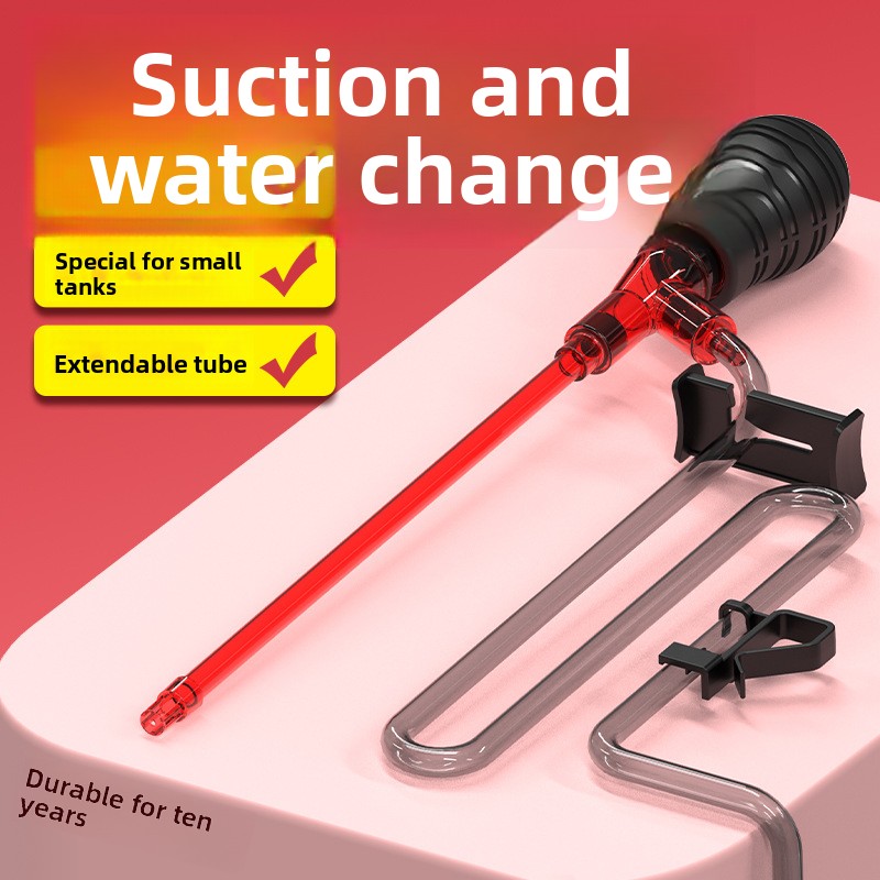 Manual Aquarium Siphon Vacuum  - Marine Aquarium Vacuum 评论和价格