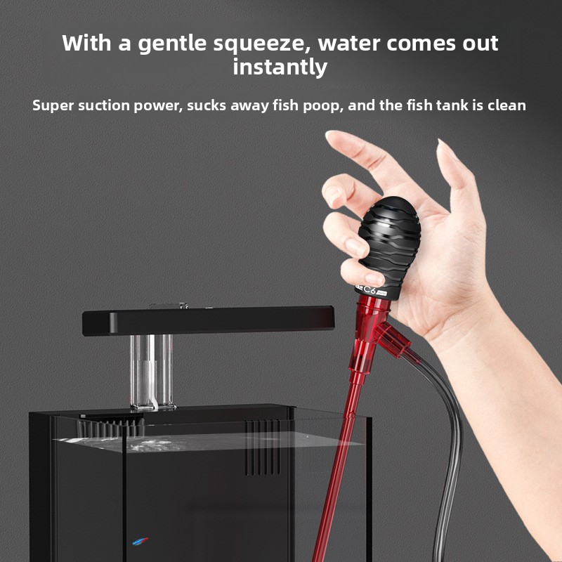 Manual Aquarium Siphon Vacuum  - Marine Aquarium Vacuum 评论和价格