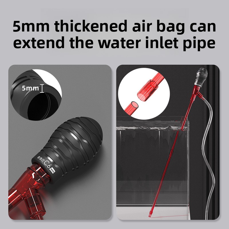 Manual Aquarium Siphon Vacuum  - Marine Aquarium Vacuum 评论和价格