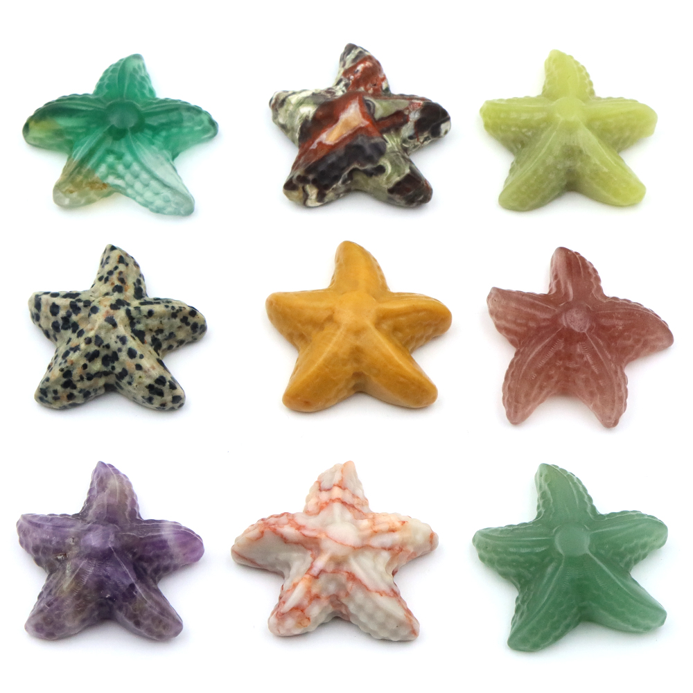 35mm Starfish Shape Statue Mar - Marine Aquarium Home 评论和价格