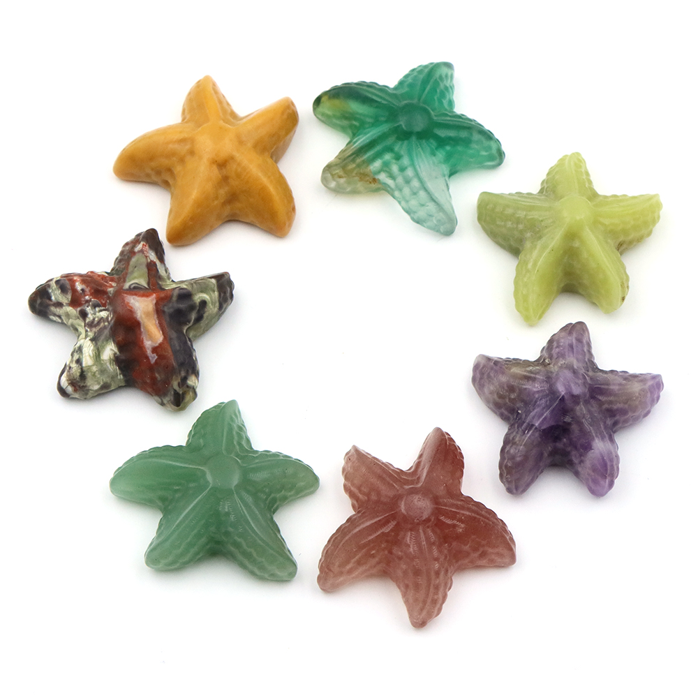 35mm Starfish Shape Statue Mar - Marine Aquarium Home 评论和价格