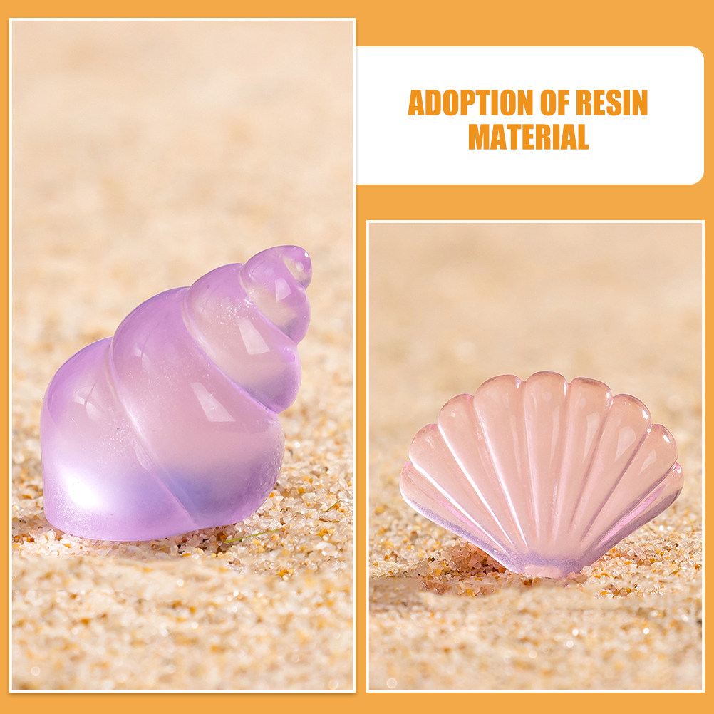 8Pcs Resin Marine Animal Decor - Marine Aquarium Home 评论和价格