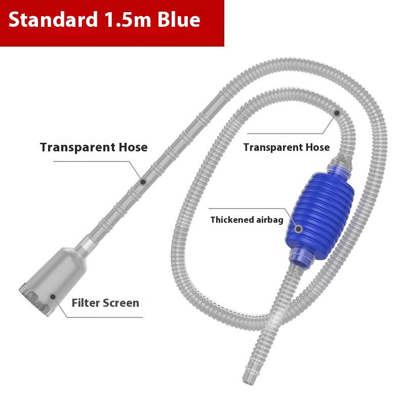 1Pcs Efficient Quiet Semi-Auto - Marine Aquarium Vacuum 评论和价格
