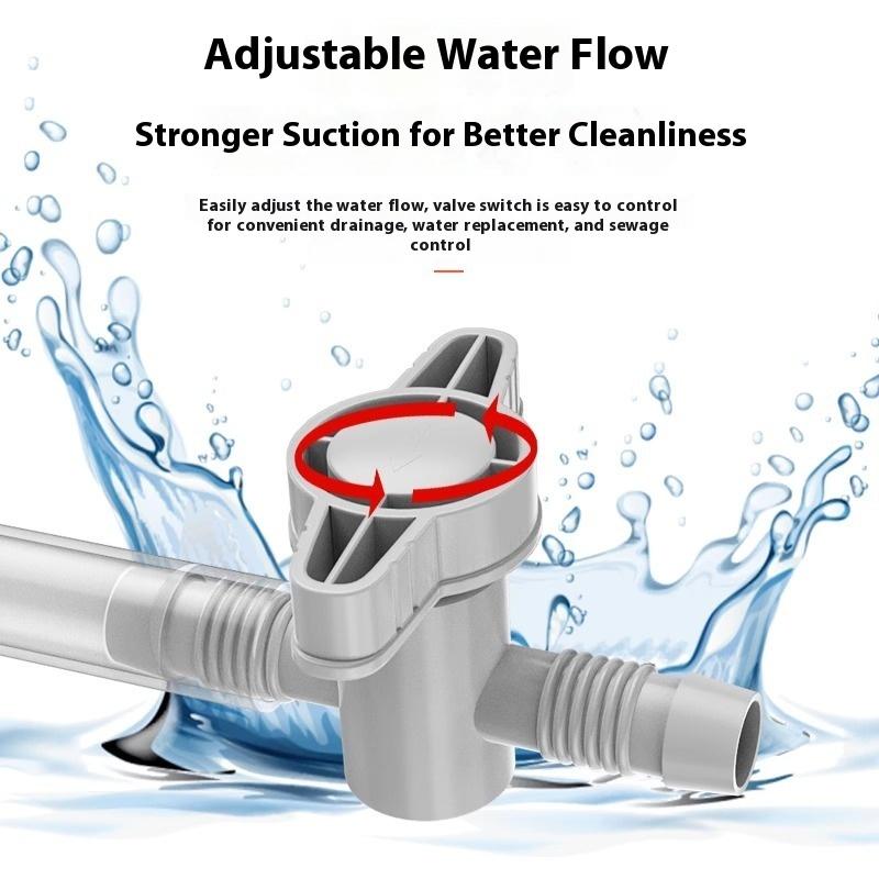 1Pcs Efficient Quiet Semi-Auto - Marine Aquarium Vacuum 评论和价格