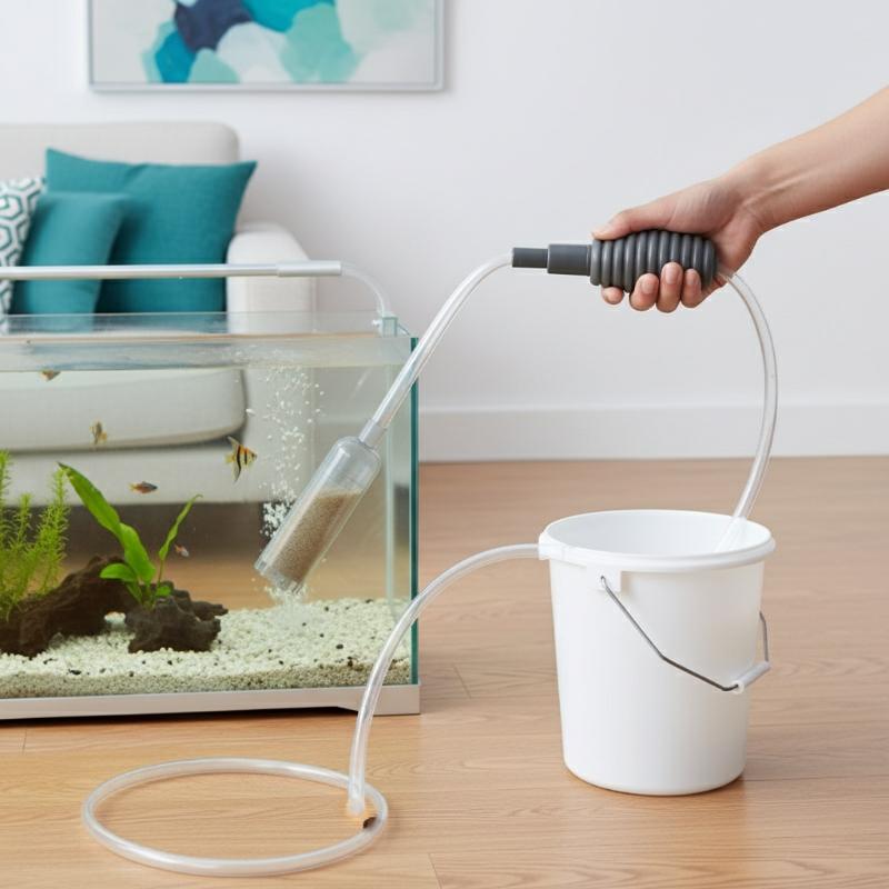 5 in 1 Fish Tank Siphon Gravel - Marine Aquarium Vacuum 评论和价格