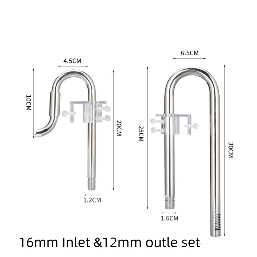 Non-rust Inflow Outflow Pipe 1 - Marine Aquarium Overflow 评论和价格